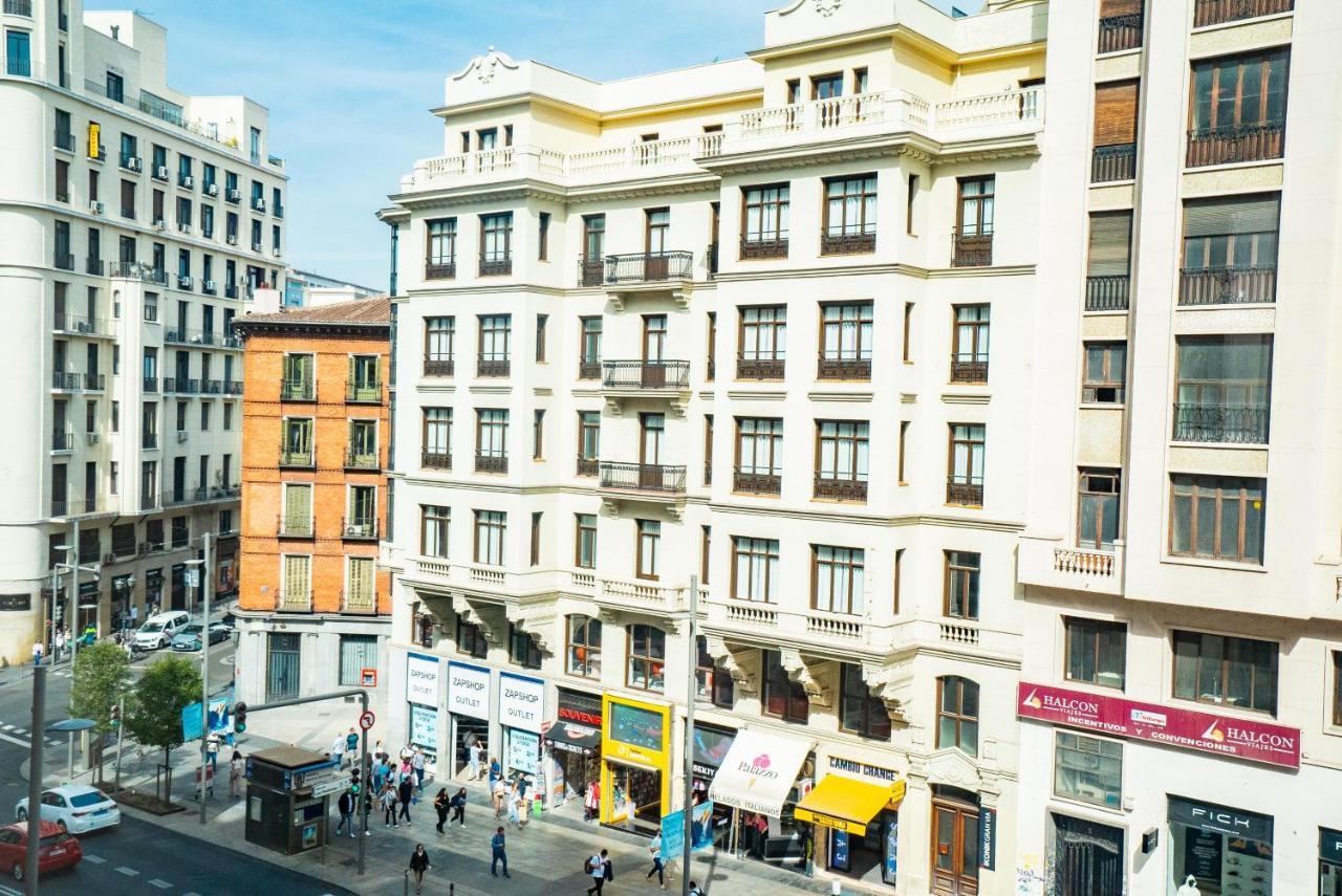 Smartr Madrid Gran Via 47 Lejlighed Eksteriør billede